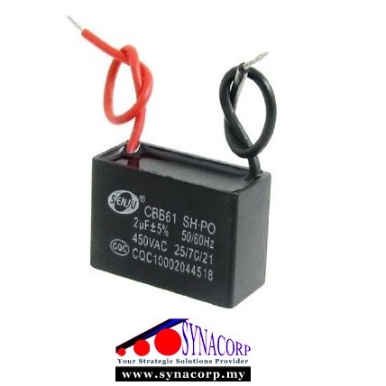450vac Metallized Capacitor For Motor Start Up Ceiling Fan