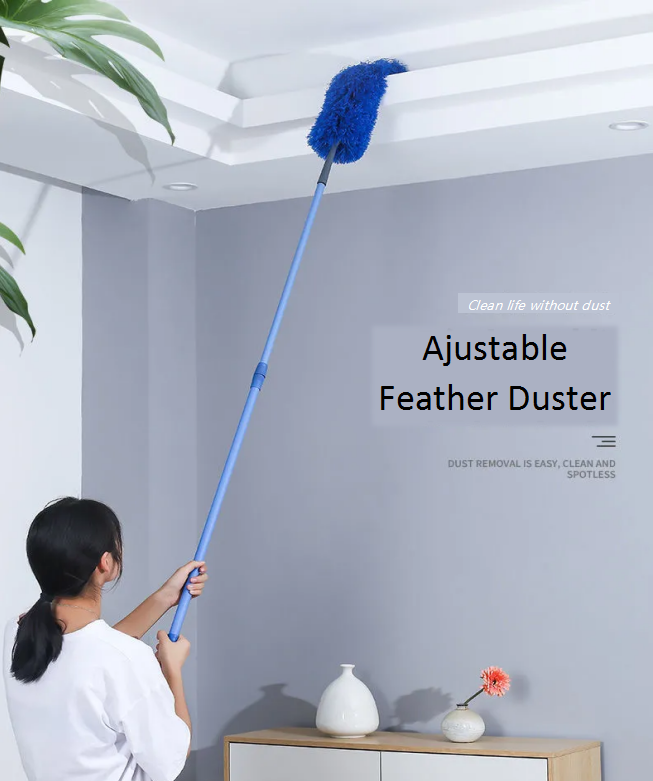Feather Duster Adjustable Stretch Extend Dust Remover Household ...