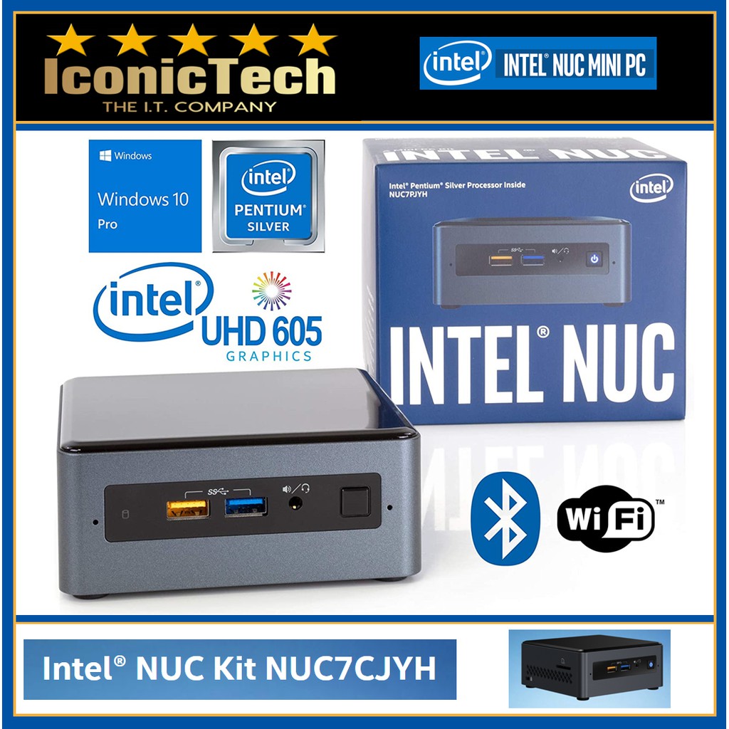 Intel Nuc Kit Nuc Nuc7pjyh Hd 4k Usb3 Hdmi 2 5 Mini Pc Celeron 4gb 8gbgb 240gb 2tb Ssd Preloaded Win10 Pro Shopee Malaysia