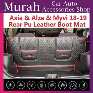 Perodua Myvi 2018 Seat Cover semi leather with 0.8 cm 