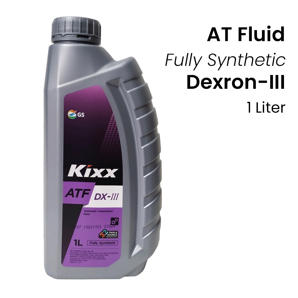 GS KIXX ATF DX-III (1 Liter) Fully Synthetic ATF Fluid Dexron 3 - ATF ...