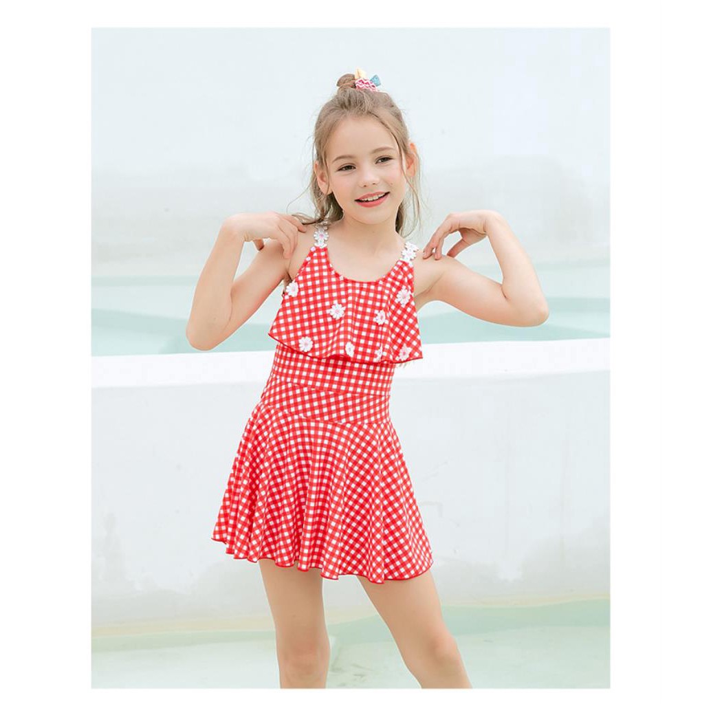 little girls swim dress