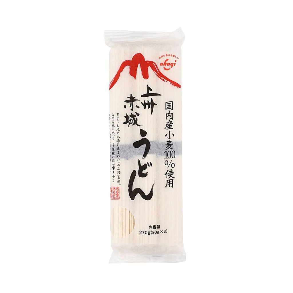 Joshu Akagi Dried Udon Noodles 270g (90g x 3) Shopee Malaysia
