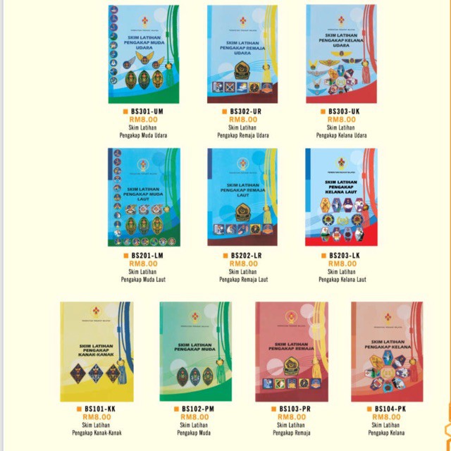 Buku Skim Latihan Pengakap Remaja Shopee Malaysia