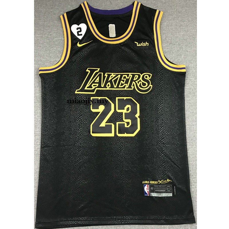 lebron james lakers black jersey