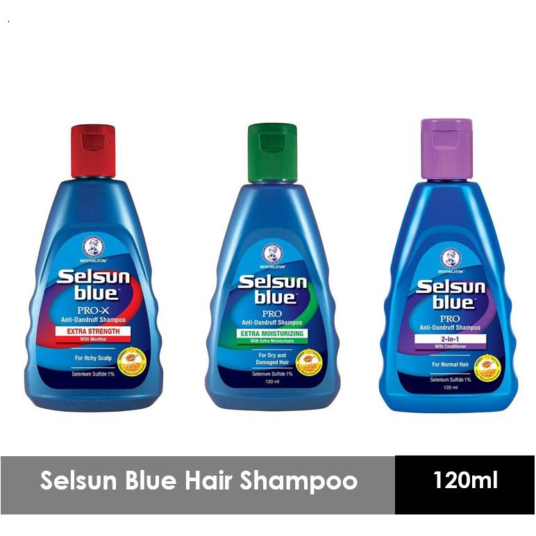 Selsun Blue Hair Shampoo 120ml Shopee Malaysia