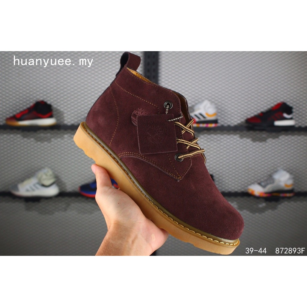 wine red timberland boots
