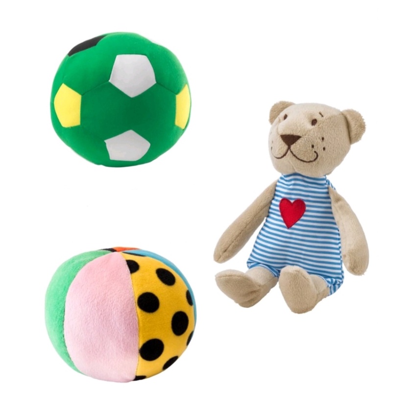 KLAPPA / SPARKA / FABLER BJORN Soft Toy Ball Baby/Kids Soft Toy