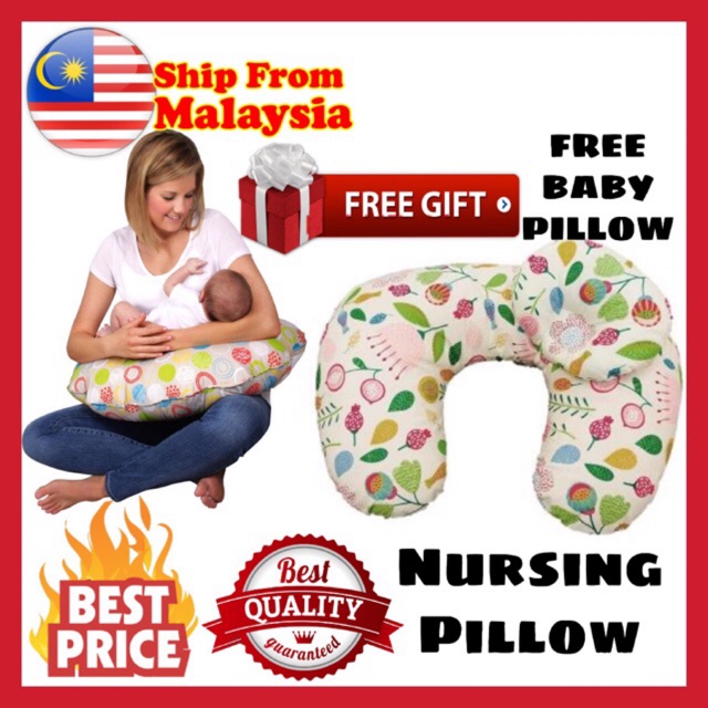 Hot Item Nursing Pillow Free Baby Pillow Shopee Malaysia