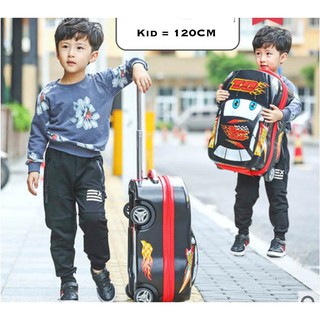 kid with suitcase