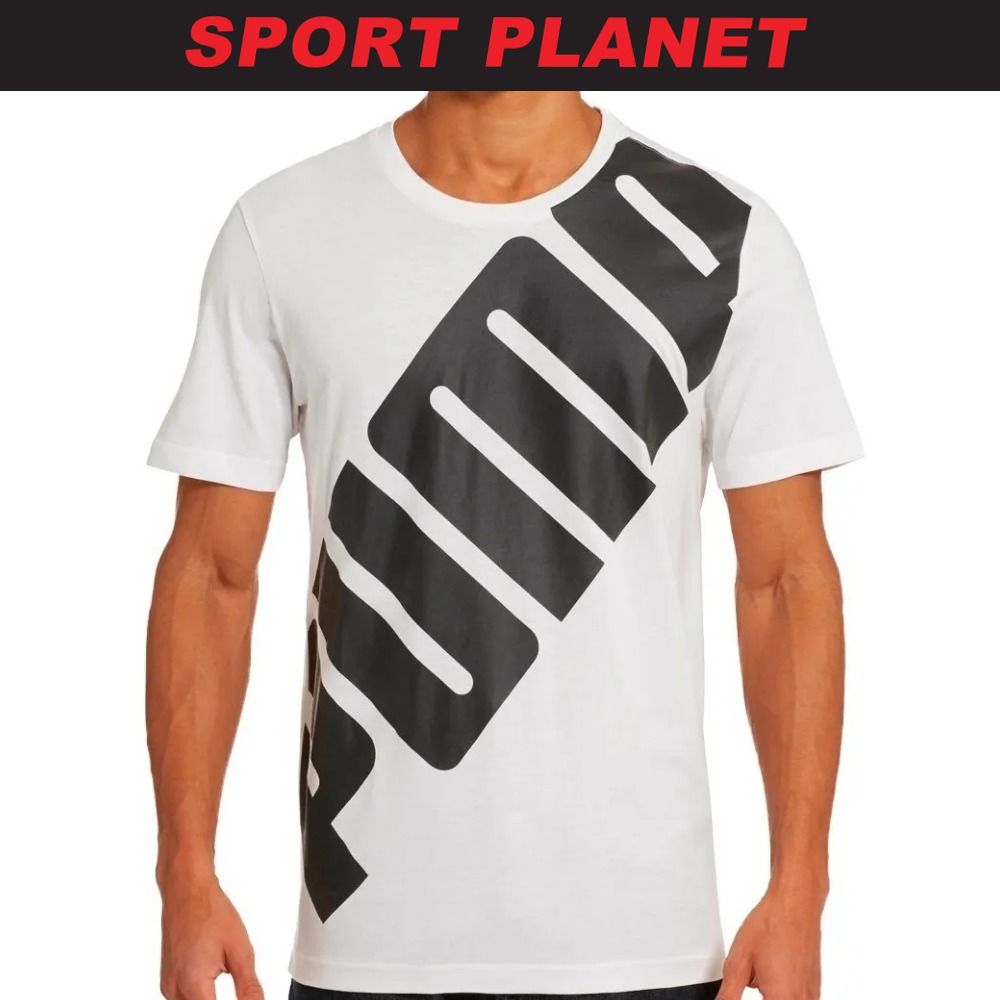 Puma Men Big Logo Tee Shirt 52 Sport Planet Do Shopee Malaysia