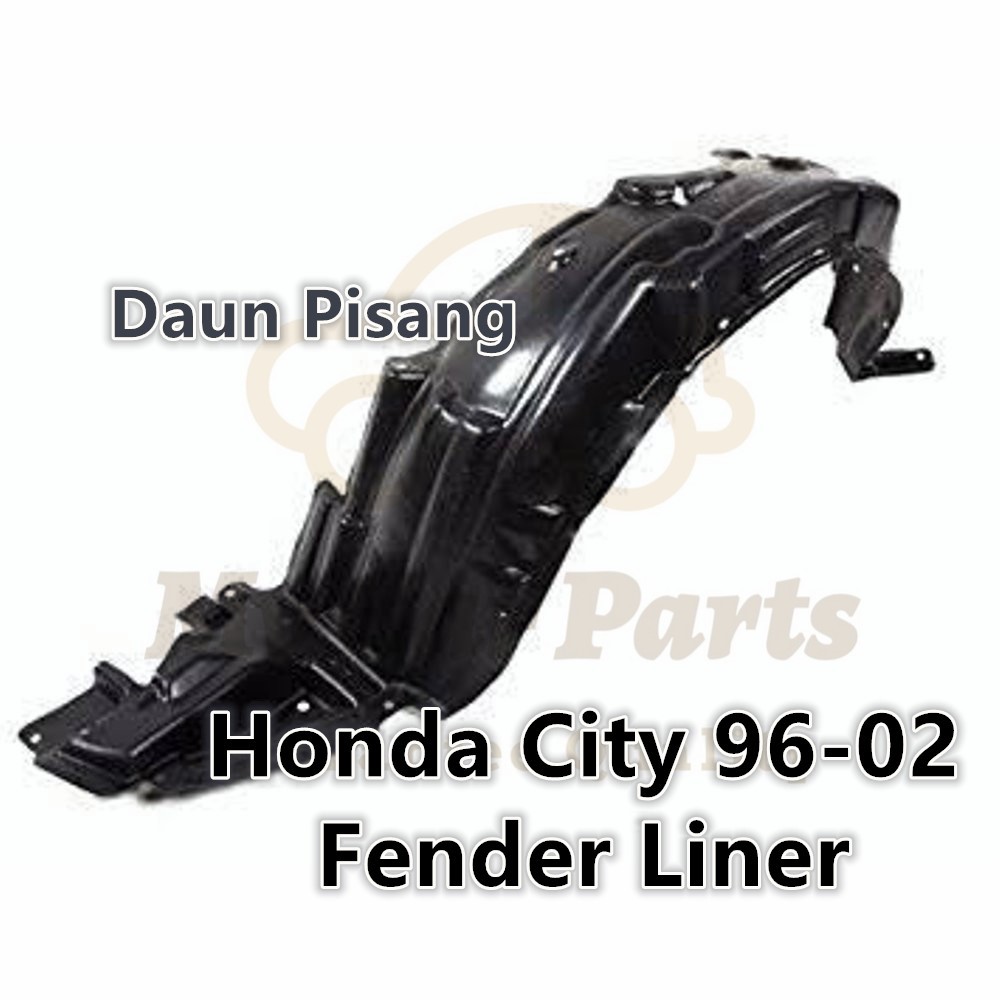 Honda City SX8 96-02 FRONT Daun Pisang (Fender Liner / Fender Shield)