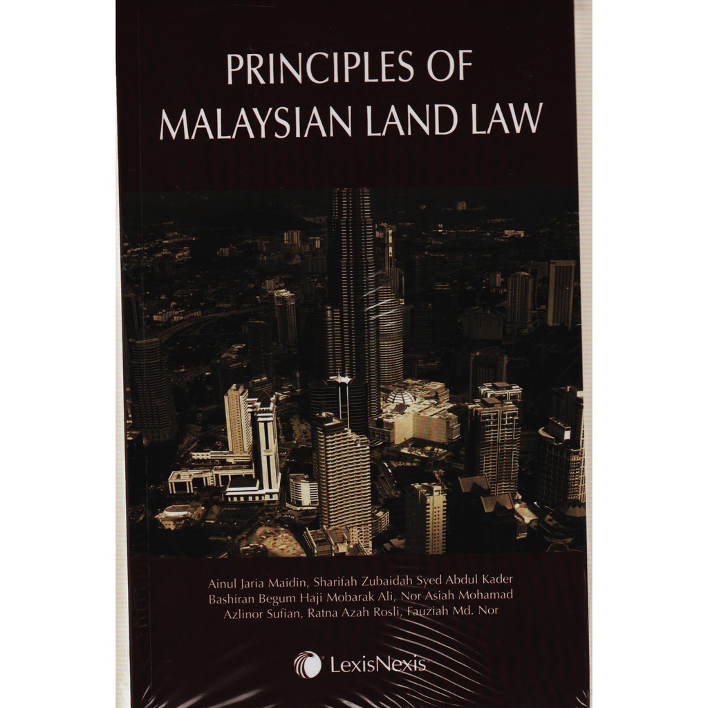 Principles Of Malaysian Land Law Ainul Jaria Maidin Shopee Malaysia