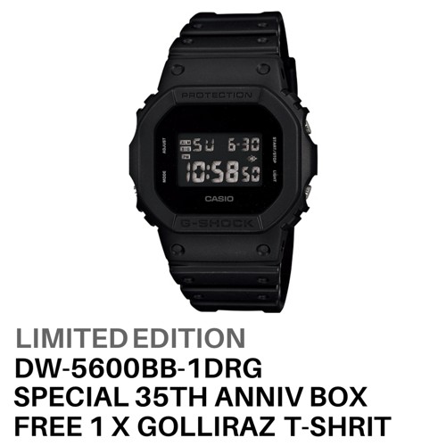 casio gorillaz watch