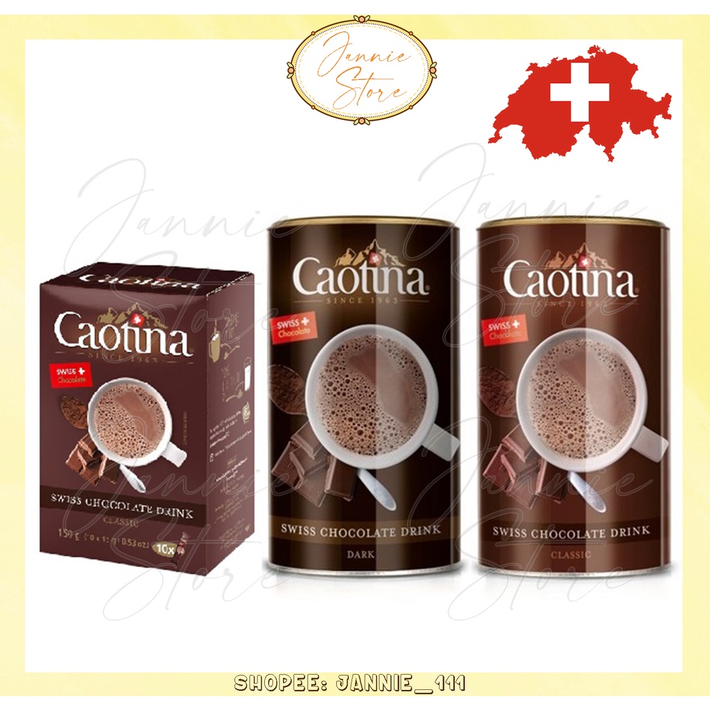 CAOTINA Swiss Chocolate Drink (Classic Original/Dark Chocolate)500G
