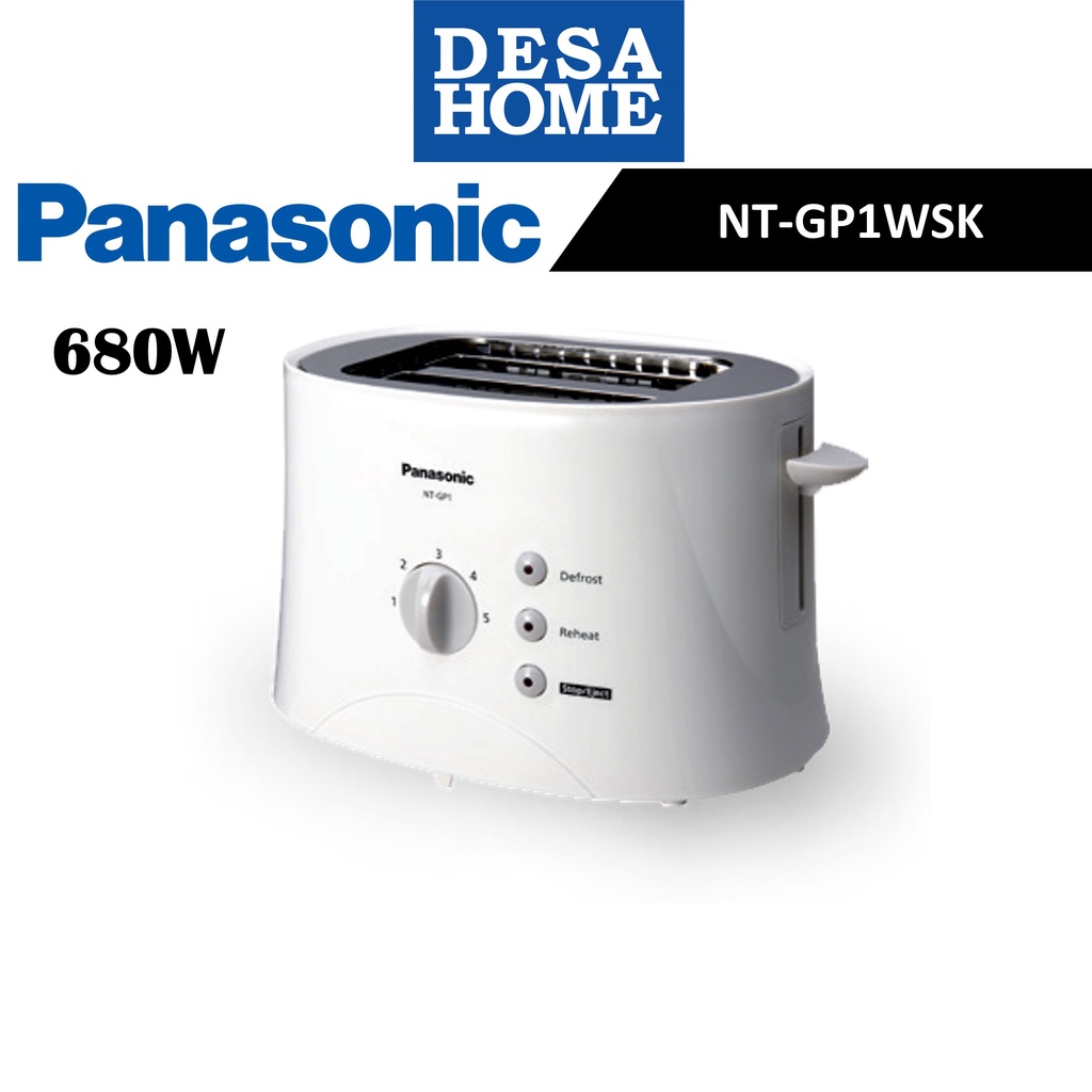 PANASONIC NT-GP1WSK  680W TOASTER NTGP1WSK