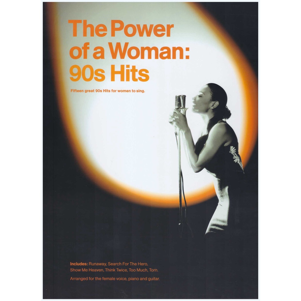 The Power Of A Woman- 90s Hits / Pop Song Book / PVG Book / Piano Book