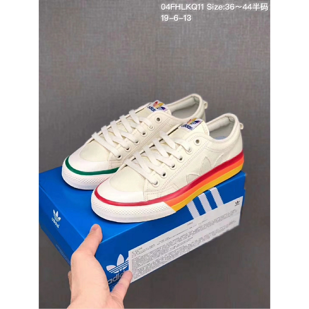 adidas rainbow shoes