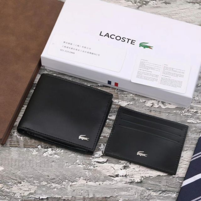 lacoste mens wallets