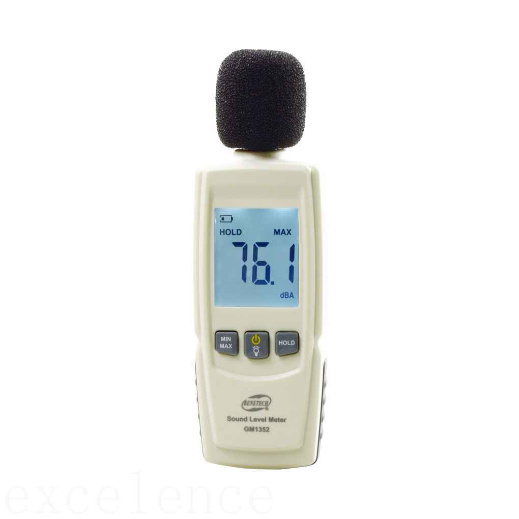 GM1352 Sound Level Meter Decibels Detector 30130dBA Digital Audio