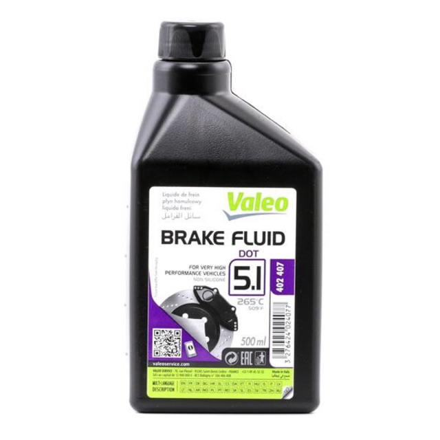 (100 Original) VALEO Brake Fluid Oil DOT5.1 (500ml) Shopee Malaysia
