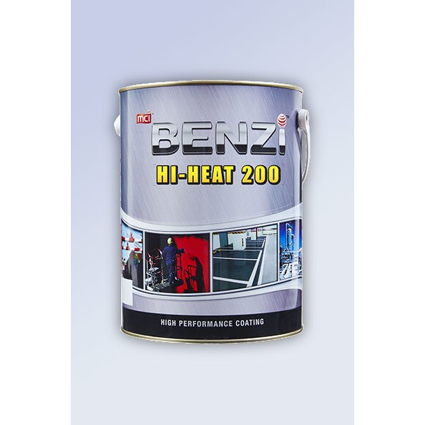 (5L) MCI Benzi HIHEAT High Temperature Aluminium Paint (200°C) Shopee Malaysia