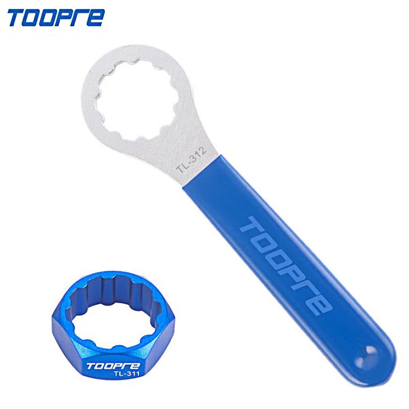 TOOPRE 10T Bicycle Pedal Disassembly Tool Lock Pedal Shaft Installation ...