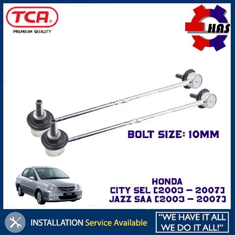 Honda City Sel Jazz Saa Idsi 2003 2007 Front Stabilizer Rod Absorber Link 12mm Size Shopee Malaysia