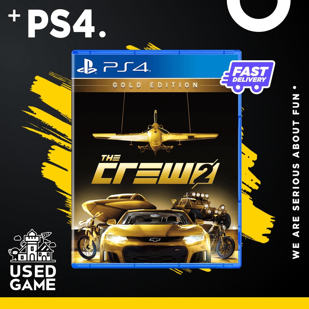 the crew 2 gold edition ps4