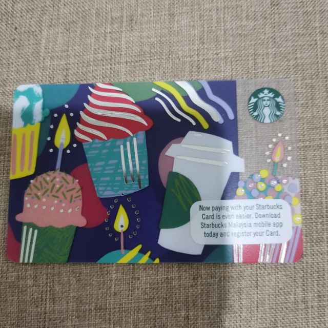 Starbucks Gift Card with credit RM20 Shopee Malaysia