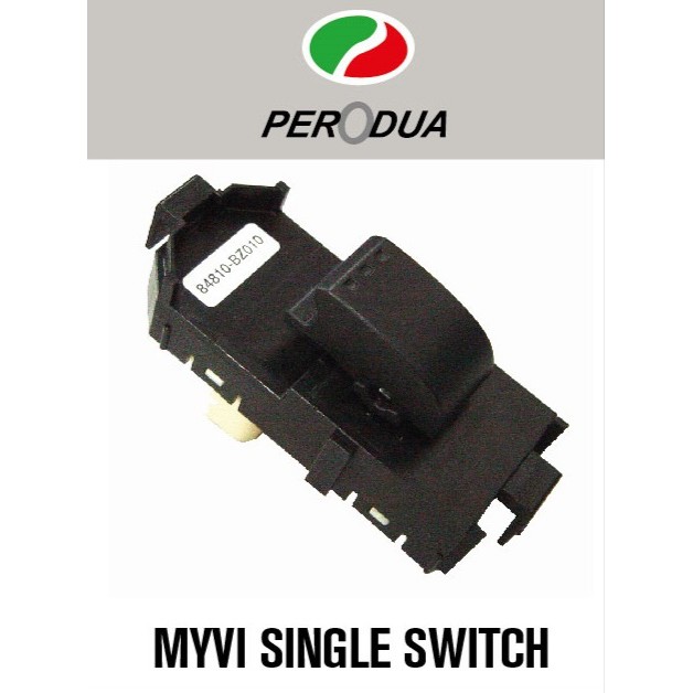 ORIGINAL/OEM POWER WINDOW SINGLE /SUB SWITCH PERODUA MYVI /MYVI LB