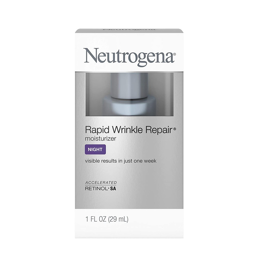 Neutrogena Rapid Wrinkle Repair Retinol Anti Wrinkle Night Cream Anti Wrinkle Face Neck Cream Moisturizer Shopee Malaysia