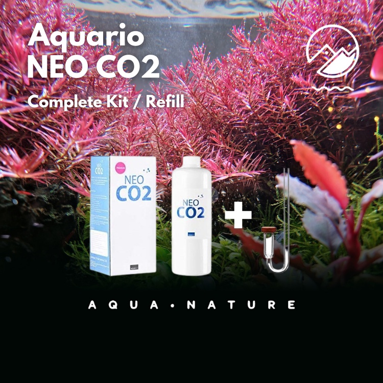 Free Diffuser Aquario Neo Co2 Kit Refill Lasts Average 50 Days Complete Co2 Set Diy Kit Disposable Refillable Shopee Malaysia