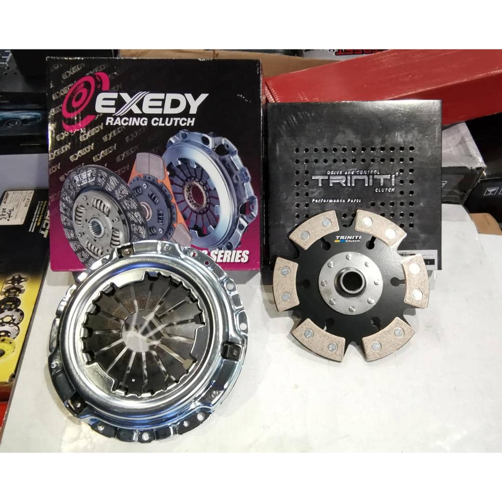 Triniti Racing Clutch Plate & Clutch Cover 6 Pucks For Honda Bseries