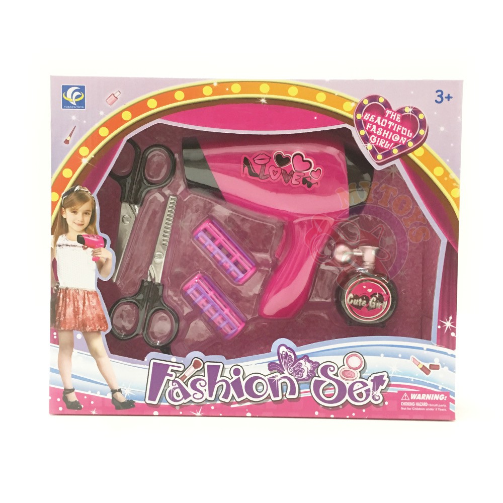 Mytoys 6 Piece Kids Hair Styling Beauty Toy Set Shopee Malaysia