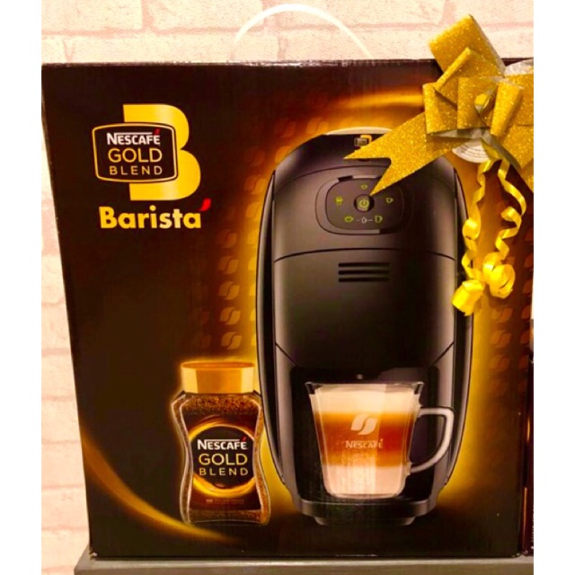 Nescafe Gold Blend BARISTA Machine (Black Colour) 2yrs warranty | Shopee  Malaysia
