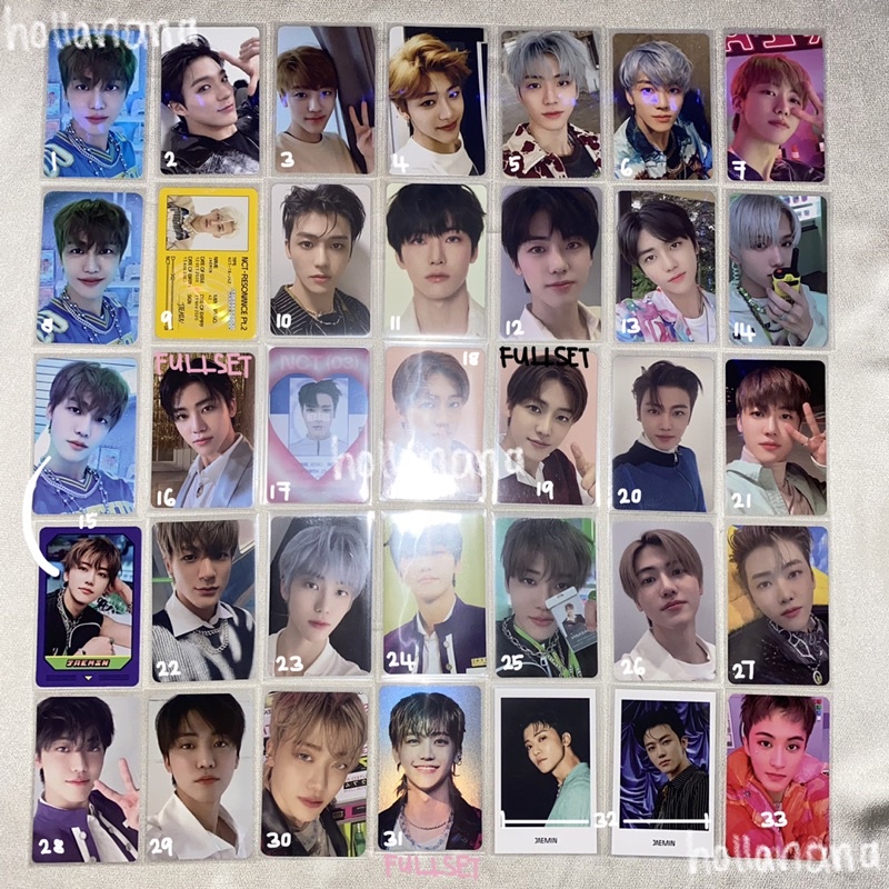 WTS NCT DREAM JAEMIN OFFICIAL PHOTOCARD // MARK JENO JAEMIN JISUNG PC ...