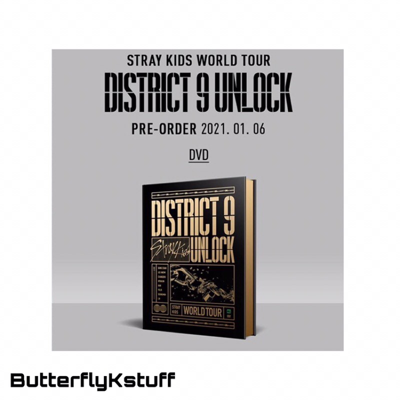 Dvd Stray Kids Stray Kids World Tour District 9 Unlock In Seoul Dvd