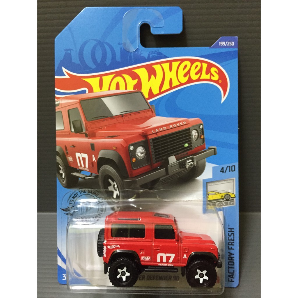 hot wheels land rover defender