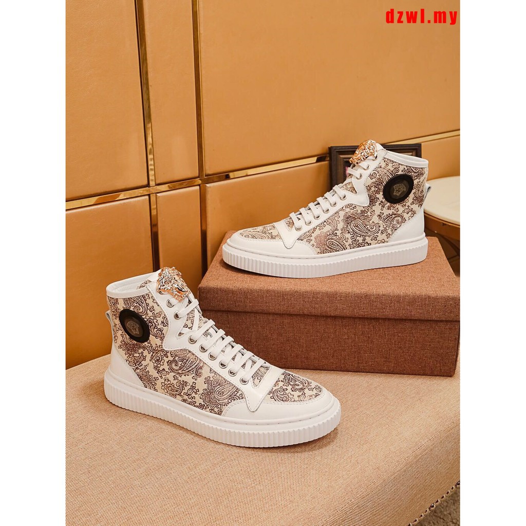 versace mens high tops