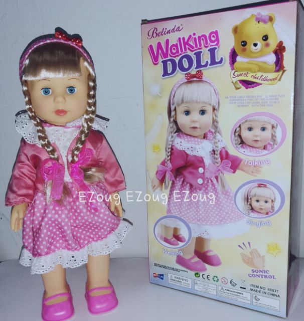 belinda walking talking doll