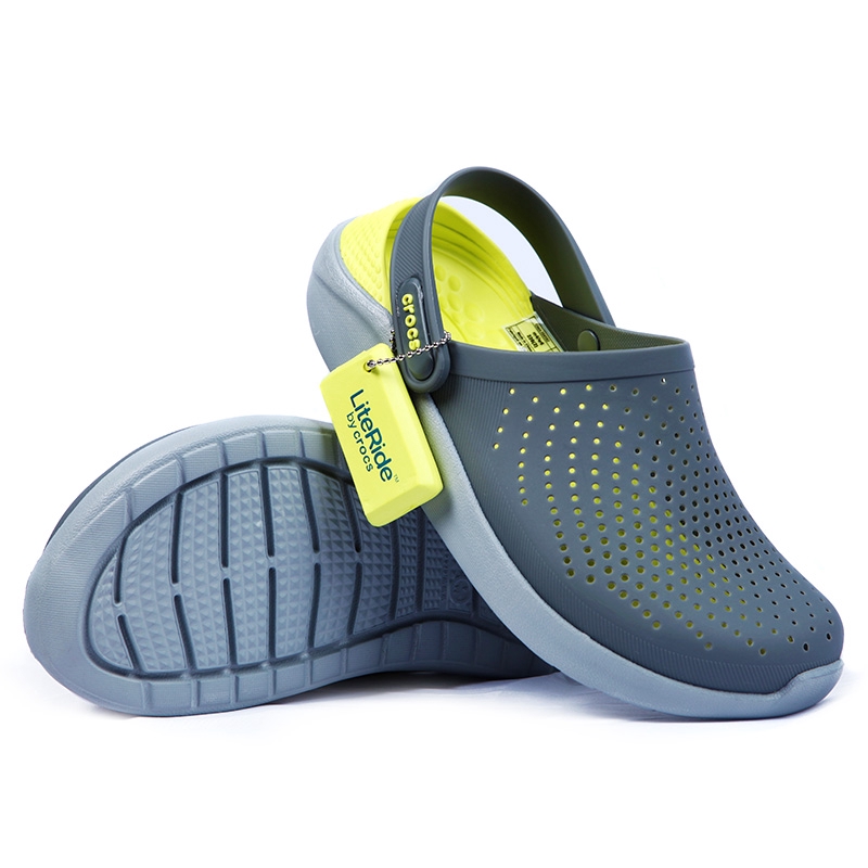 SpotCheap] Crocs LiteRide Clog fashion color matching casual shoes dual-use  slippers versatile hole shoes | Shopee Malaysia