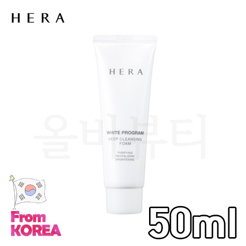 white program deep cleansing foam