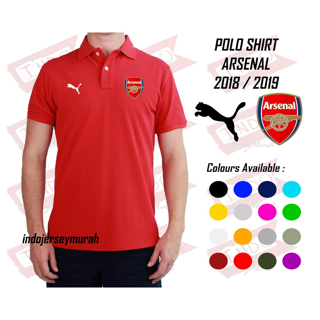 arsenal polo shirt 2019