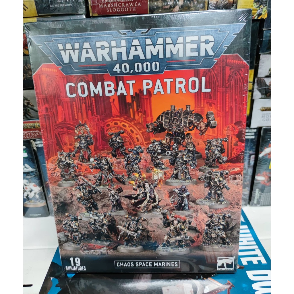 Warhammer 40K Chaos Space Marines Combat Patrol | Shopee Malaysia