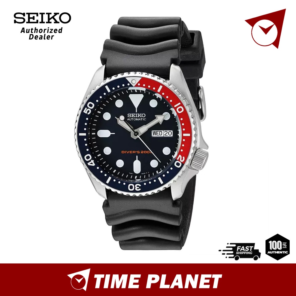 Official Warranty] Seiko SKX009K1 Divers Automatic Deep Blue Dial Black  Pepsi Bezel Men's Watch | Shopee Malaysia