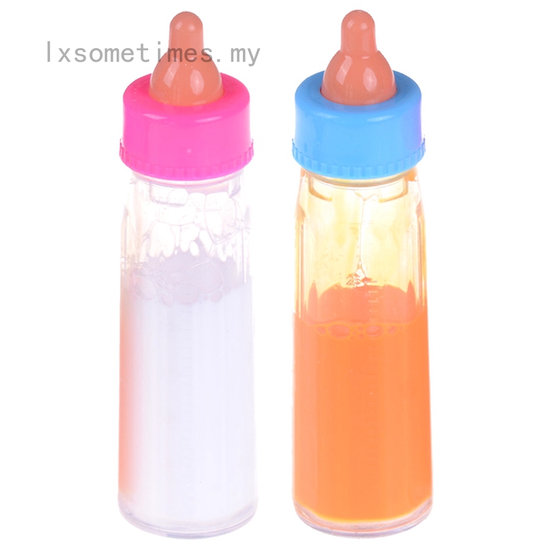 doll with dummy and bottle