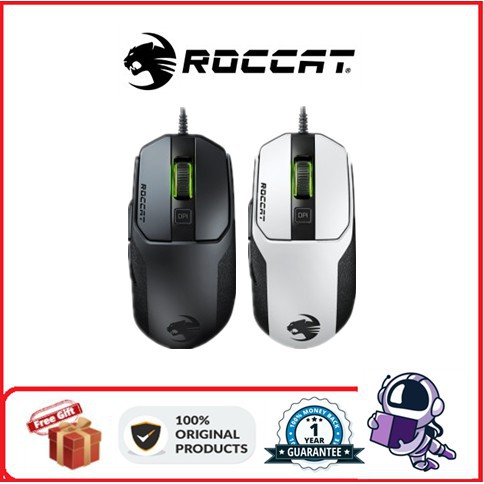 Ready Stock Roccat Kain100 Aimo Gaming Mouse Wired Mouse Computer Office Home Shopee Malaysia