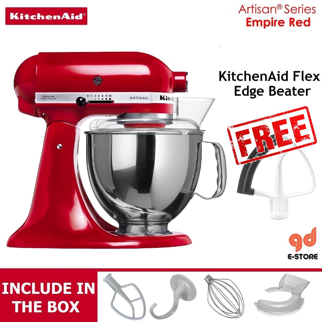[Free Flex Edge beater] Kitchenaid 5KSM150PS Stand Mixer Shopee Malaysia