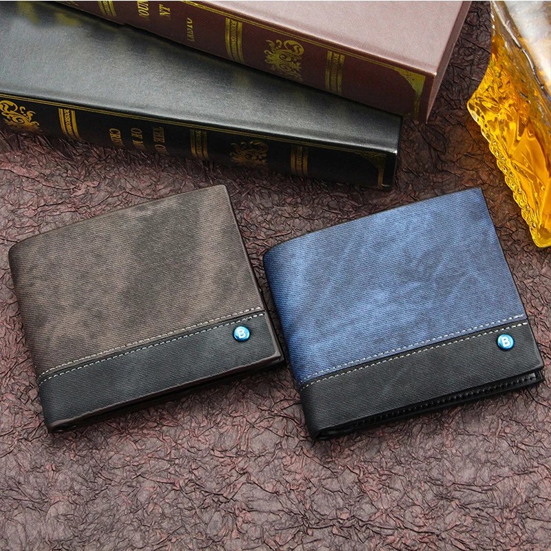 New Arrival Korean Men Leather Wallet, Extra Capacity Leather Bifold